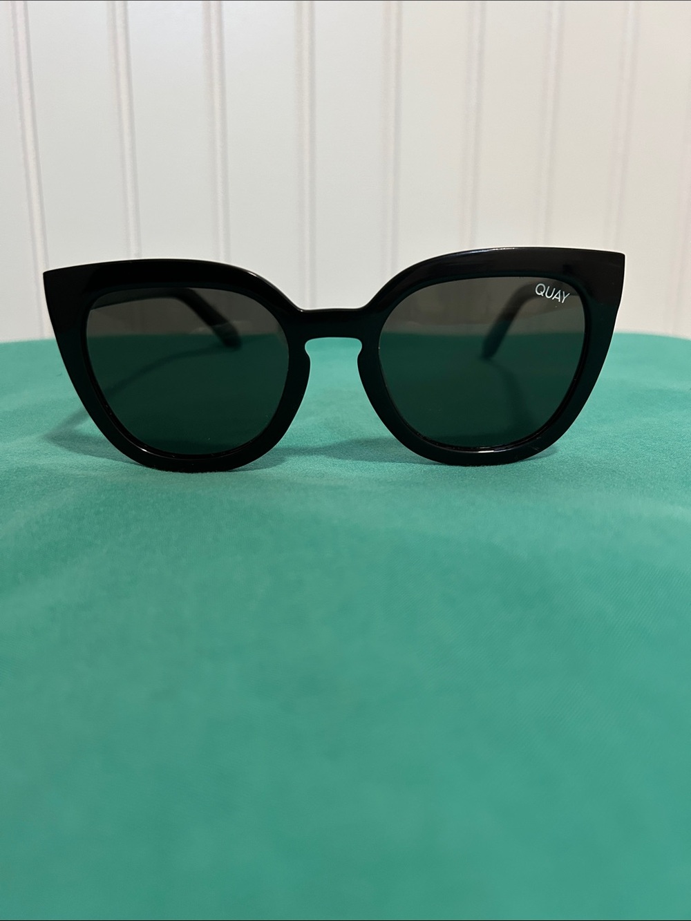 Quay Australia Black Cat Eye Sunglasses